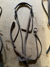Havana Cob Breastplate with Running Martingale Attachment
