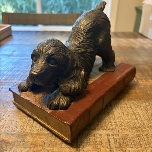 Vintage cocker spaniel dog - spaniel,