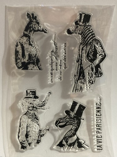 Steampunk top hat animals - top,