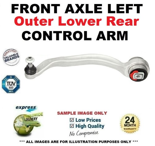 Front axle left outer lower - front,