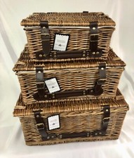 Wicker Picnic Hamper 3 Sizes