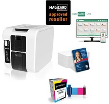 Magicard Pronto100 Plastic Card Printer with Ribbon, Software, Cards & Delivery.