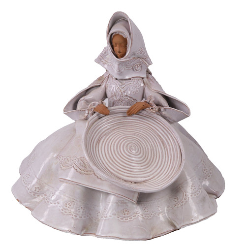 Italian art pottery massidda - pottery,