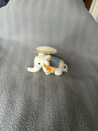 Steiff elephant keyring - steiff,