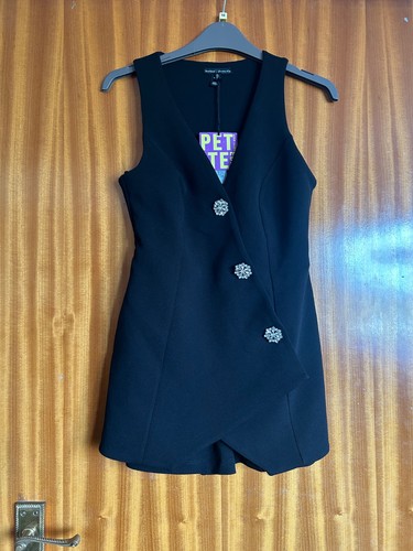 River island petite playsuit - river,