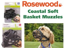 Rosewood Coastal Silicone Soft Basket Muzzle - NQP