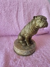 Vintage Bulldog Car Mascot On