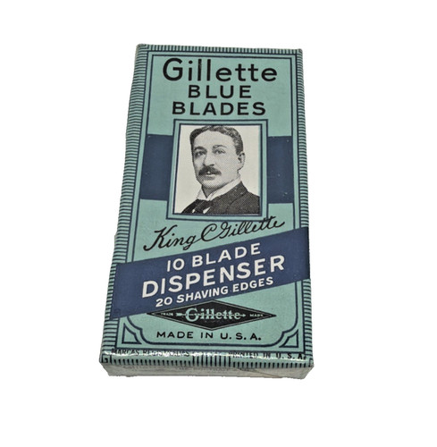Vintage sealed gillette blue - vintage,