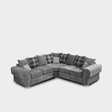 Verona Scatter Back Grey Sofa