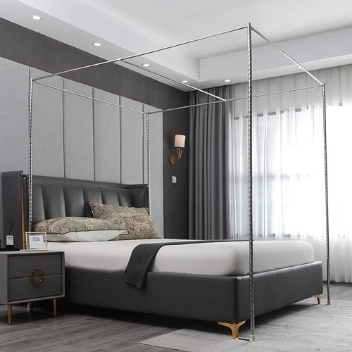 Stainless steel canopy - steel, bed