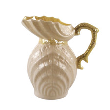 Belleek Cream Jug Double