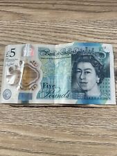 AK47 £5 Note Genuine Banknote GBP Five Pound Note RARE Serial Number AK 47 3131