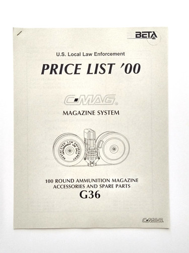 Beta mag g36 system vintage - c-mag,