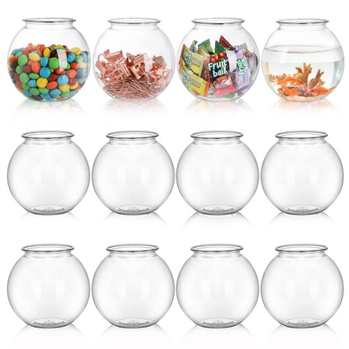 Plastic fish bowls 5 - fish, 16.5