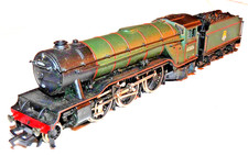 ⭐Bachmann early BR Green V2 Locomotive 60886 VGC OO Gauge Tested renumbered ?