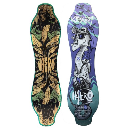 Kite land board deck push - deck,