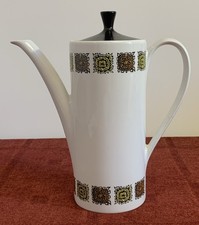 Vintage Myott Aztec Coffee Pot
