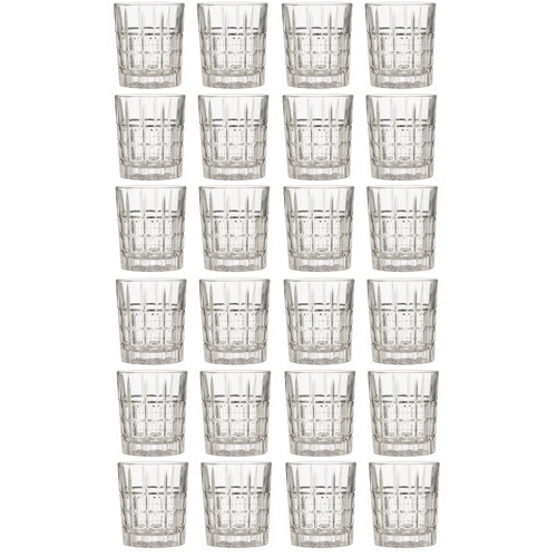 Cut glass tumblers drinking - cut,
