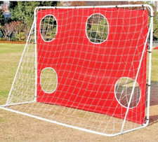 football goal with training  option to put over the front. portable & durable