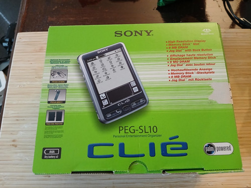 Sony clie peg sl10 pda - clie, peg-sl10
