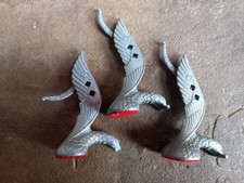 Vintage Metal Eagle Book Page