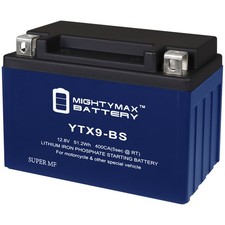Mighty Max YTX9-BS Lithium