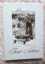 MEMORIES OF FRANK PATTERSON  1980'S 1ST EDITION CYCLING DRAWINGS BOOK