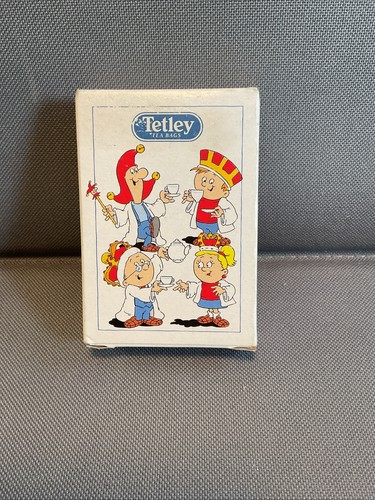 Tetley vintage tea playing - tetley,
