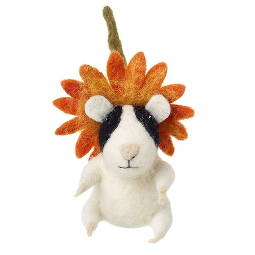 Autumnal flower felt - felt, guinea
