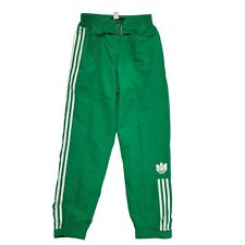 Adidas Russo Green Tapered Tracksuit Bottoms UK Women's 14 W32 L29 H829