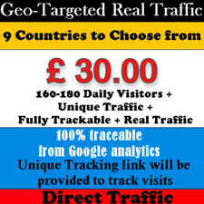GEO-TARGETED Real Traffic