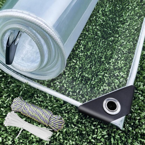 3x6ft waterproof clear tarm - waterproof,