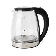 2L Electric Glass Kettle 1800W FAST BOIL Auto Shut Blue LED NO PLASTIC BPA FREE