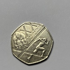 2014 The Glasgow 2014 Commonwealth Games 50P Fifty Pence Coin