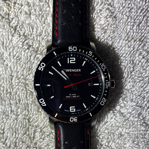Wenger black night men - night, men's