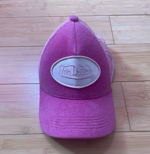 Von dutch pink trucker hat - von,