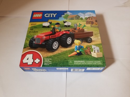 Lego city red - red, farm