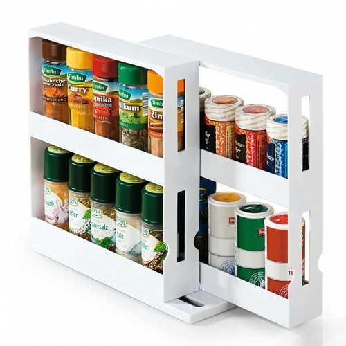 Tier rotating spice rack - 2,
