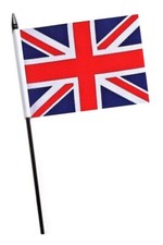 Union Jack UK Small Hand Flag (6" x 4")