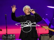 Tom Jones Signed Autograph 6X4