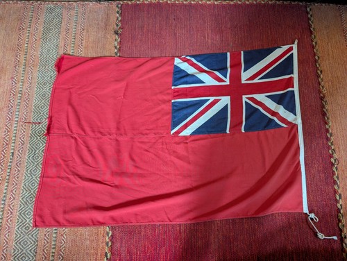 Vintage british red ensign - british,