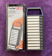 Portable Fischer CBOX 12 Cassette With Box