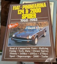 Fiat - Pininfarina 124 & 2000 Spider 1968 - 1985 R.M. Clarke
