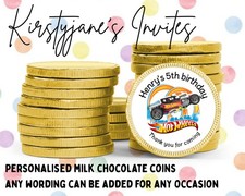 PERSONALISED CHOCOLATE COINS