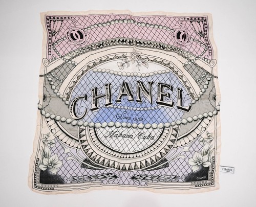 Chanel habana cuba - silk, scarf