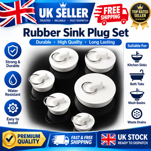 Rubber bath plugs - bath,