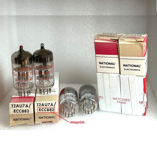 Nos tubes ecc82 - x,