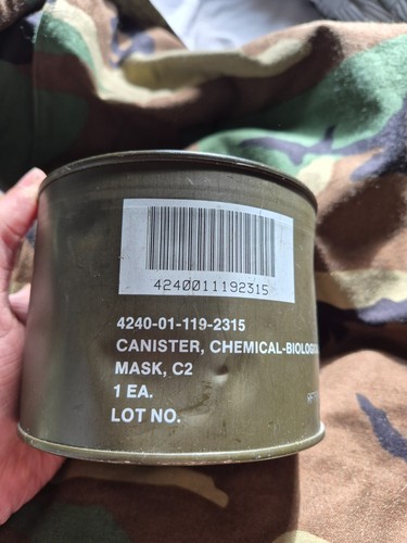 Unopened canister 40mm gas - unopened,