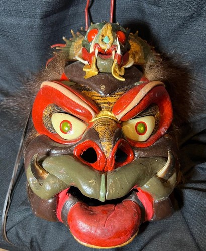 Vintage american art face - face, mask