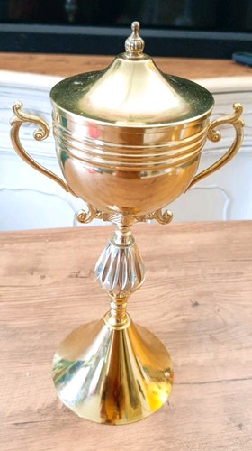 Elegant trophy with lid - trophy,